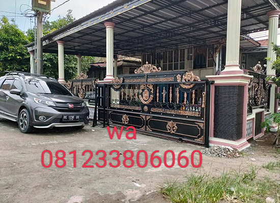 Pagar Klasik Palembang, Bengkel las Kharisma Baja, Jasa konstruksi dan bangunan. bengkel las, kharisma baja, pagar baja, pagar klasik, pagar balkon, reling tangga, tralis, baja ringan