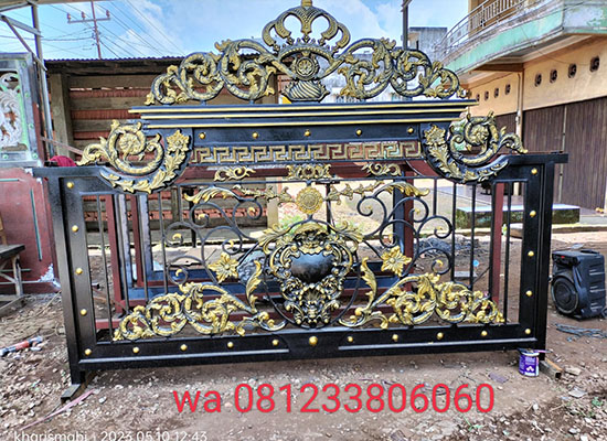 Pagar Klasik Palembang, Bengkel las Kharisma Baja, Jasa konstruksi dan bangunan. bengkel las, kharisma baja, pagar baja, pagar klasik, pagar balkon, reling tangga, tralis, baja ringan
