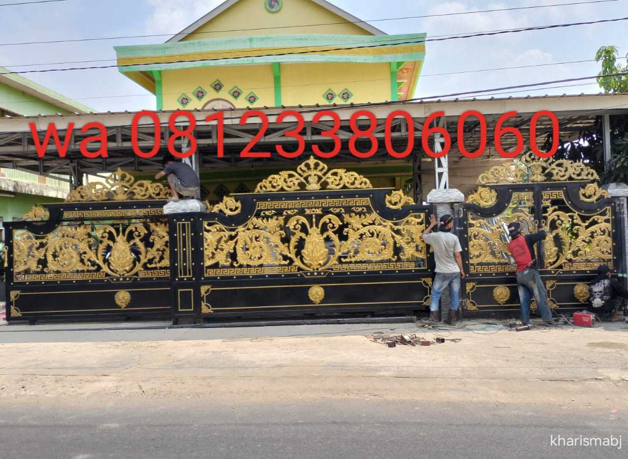 Pagar Klasik Palembang, Bengkel las Kharisma Baja, Jasa konstruksi dan bangunan. bengkel las, kharisma baja, pagar baja, pagar klasik, pagar balkon, reling tangga, tralis, baja ringan